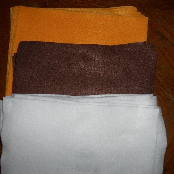 Craft Supplies--Felt--Crepe--Ribbon - Picture 2 of 5